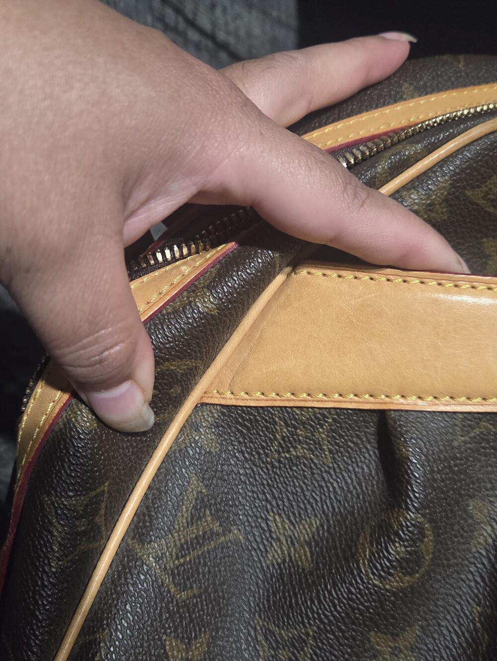 Louis Vuitton Monogram Canvas Mizi Bag - Picture 7 of 7
